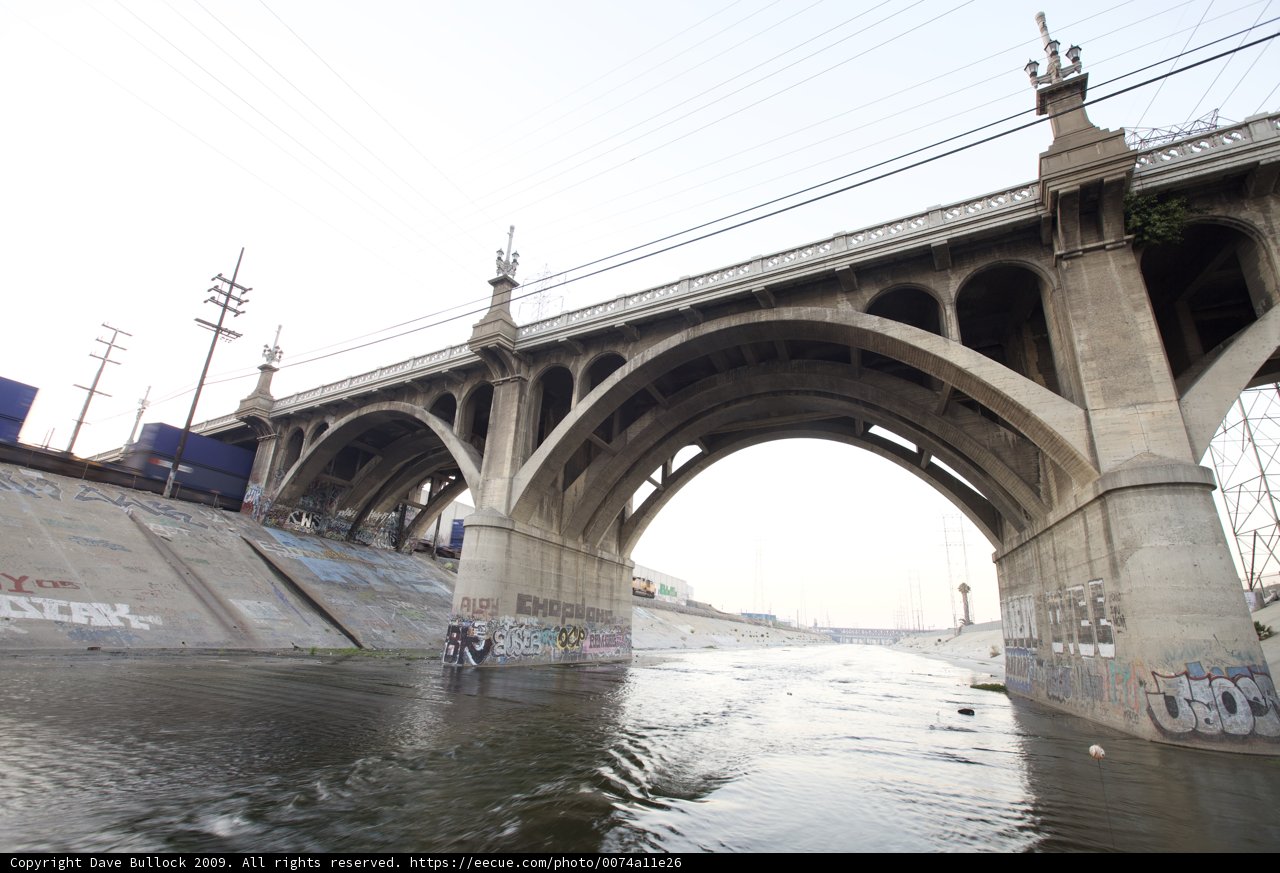 Arch Bridge over LA River
