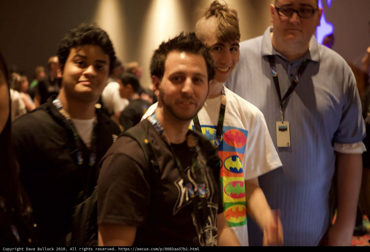 Group of Friends Striking a Pose