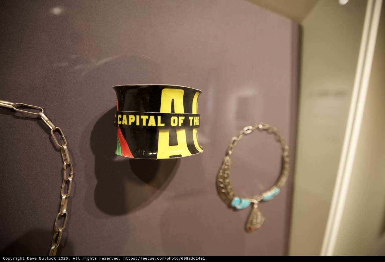 Handcrafted Jewelry Display at Santa Fe Gallery
