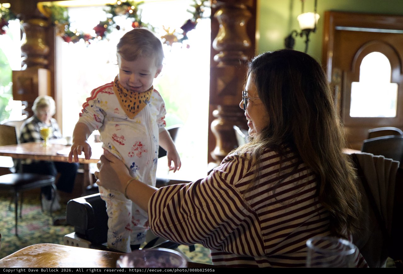 Tender Morning Moment Between Mother and Toddler at Home