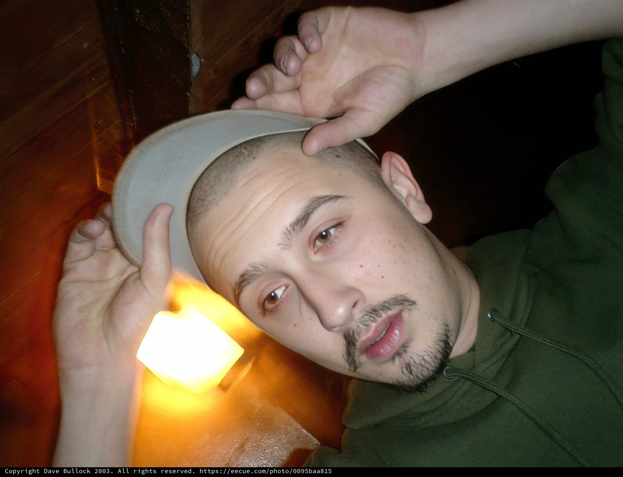 The Hat-Wearing Man