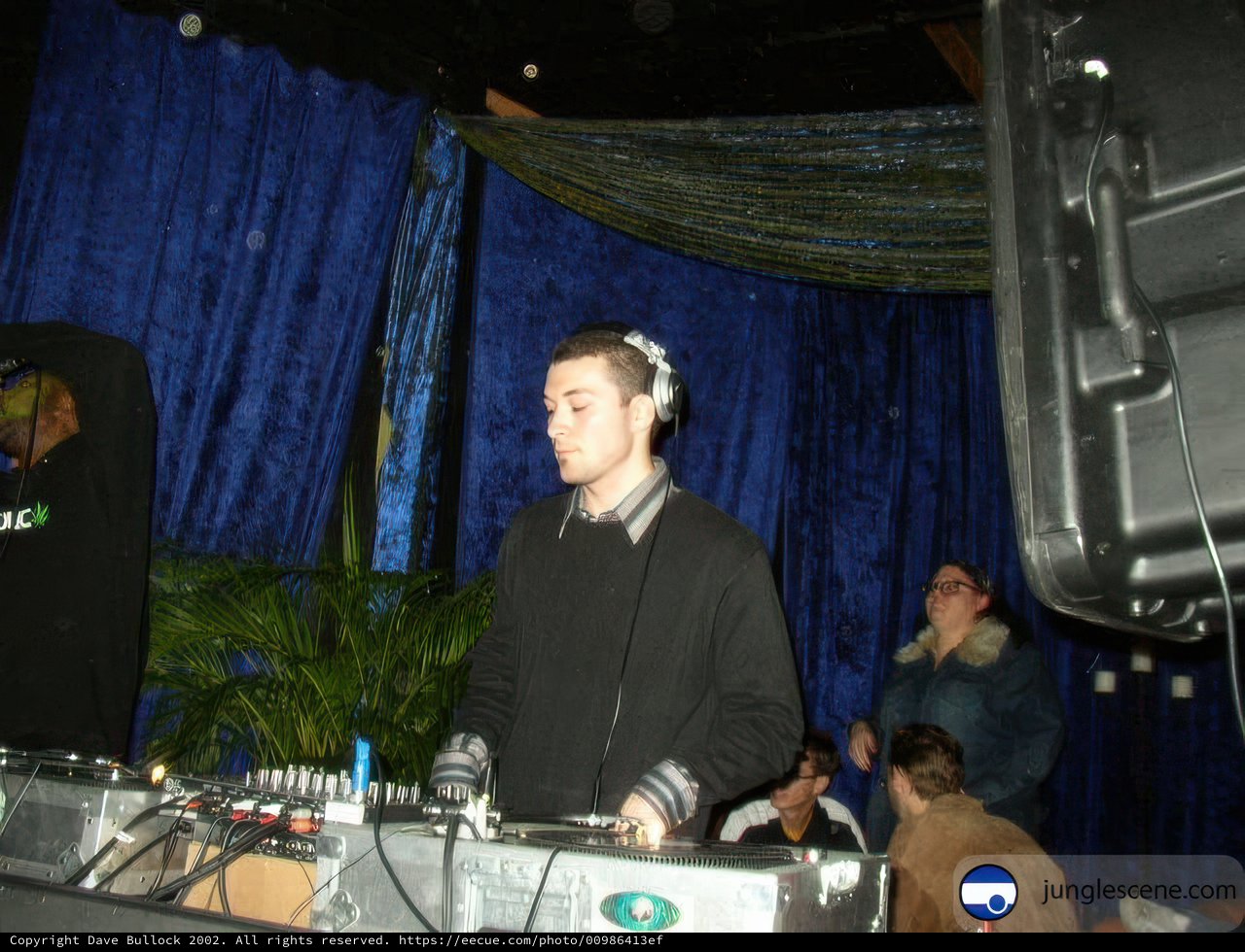 Jeff T at the DJ booth