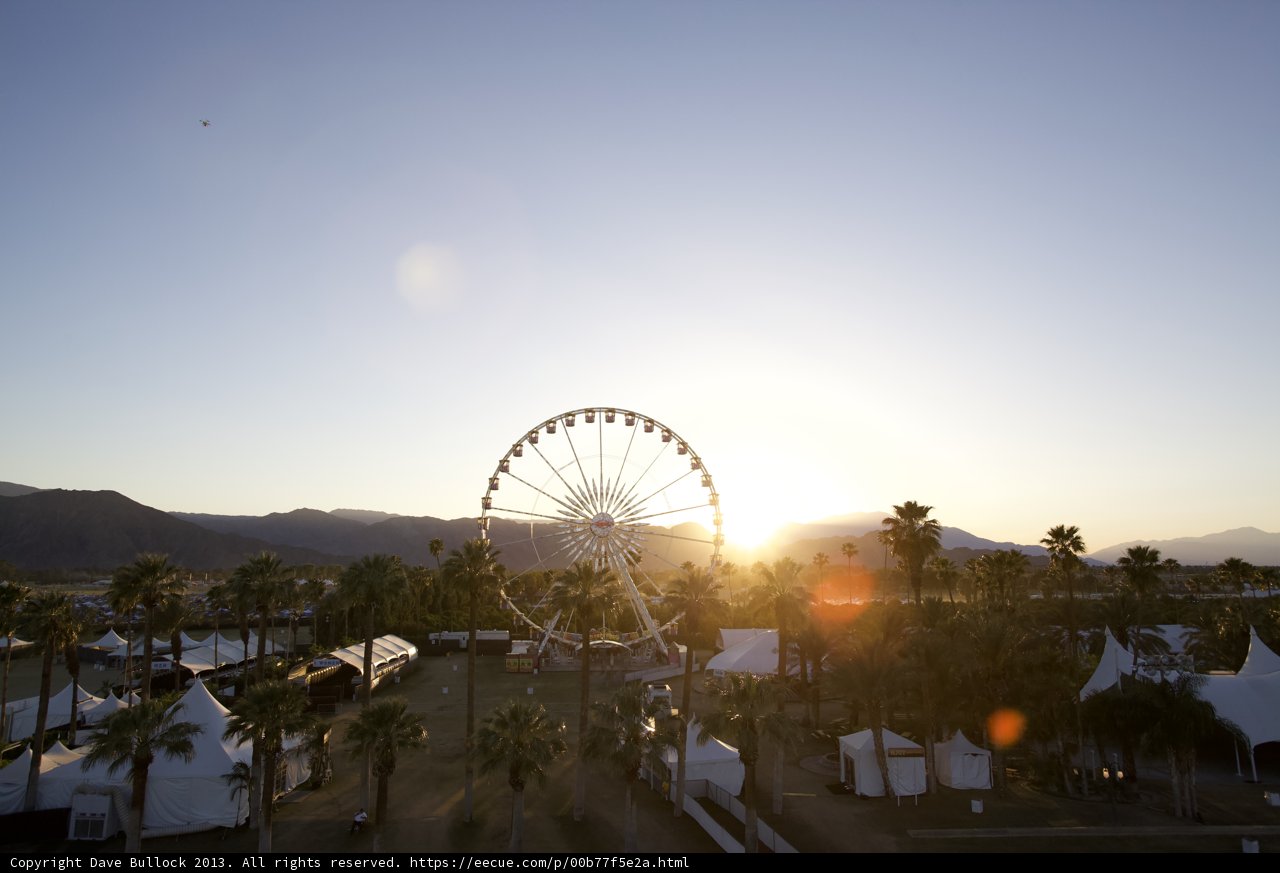 Ferris Wheel at Sunset