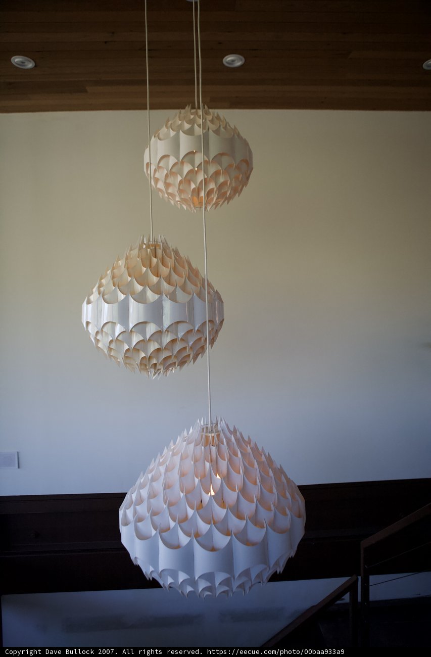 Ethereal Paper Lantern Chandelier