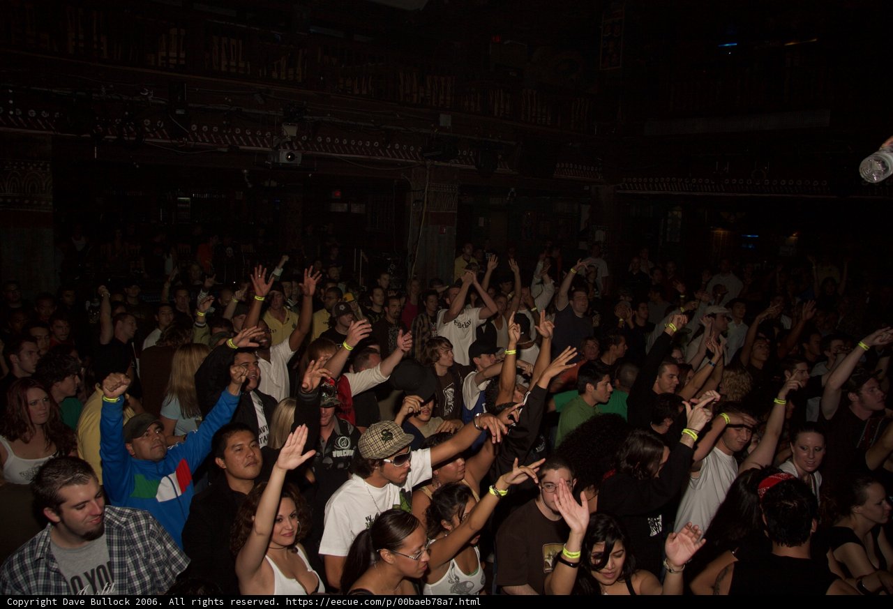 Crowd Goes Wild at Urban Nightclub Concert
