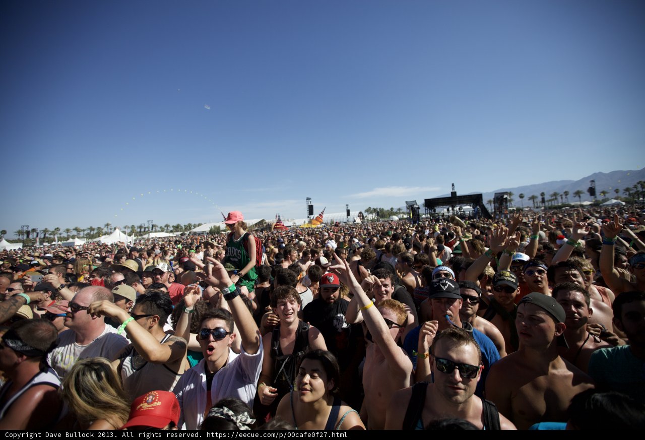 Coachella Crowd Goes Wild