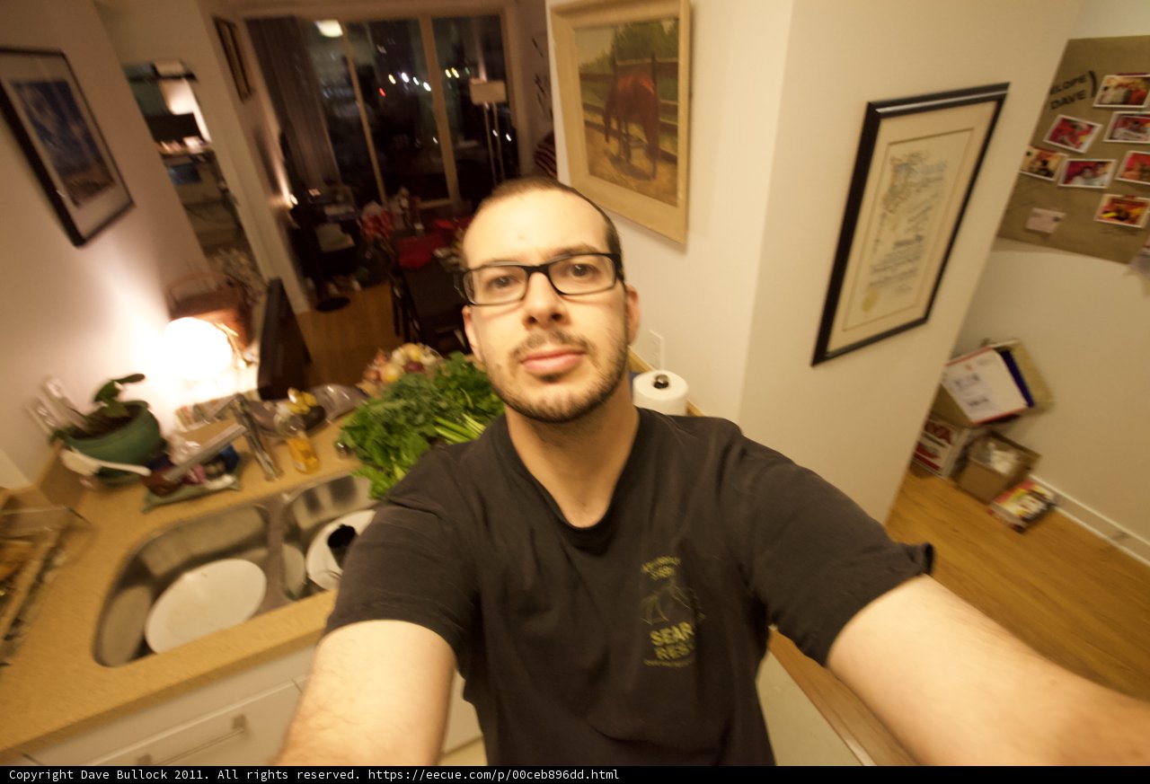 Selfie time in the kitchen