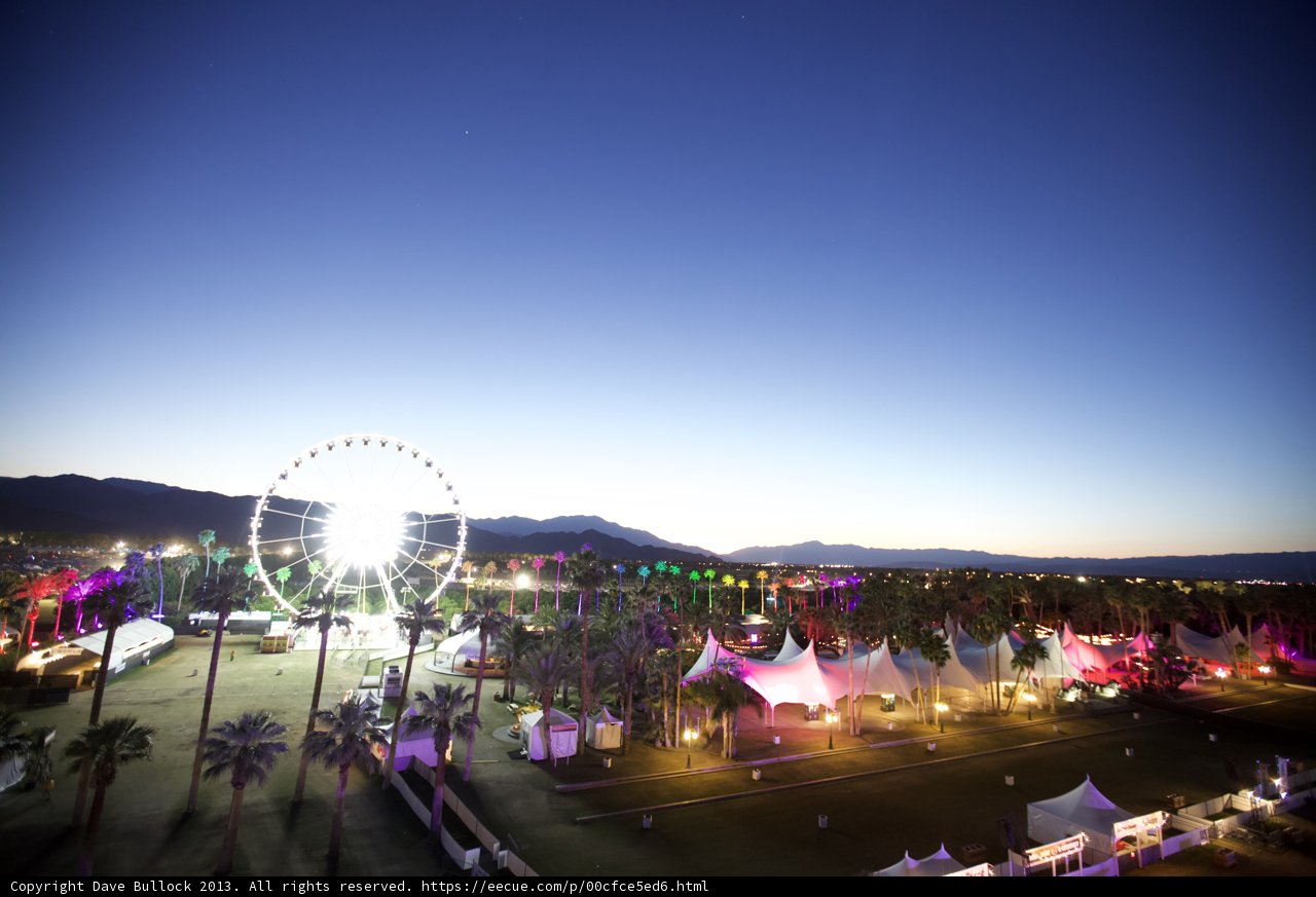 Nighttime Fun at Coachella