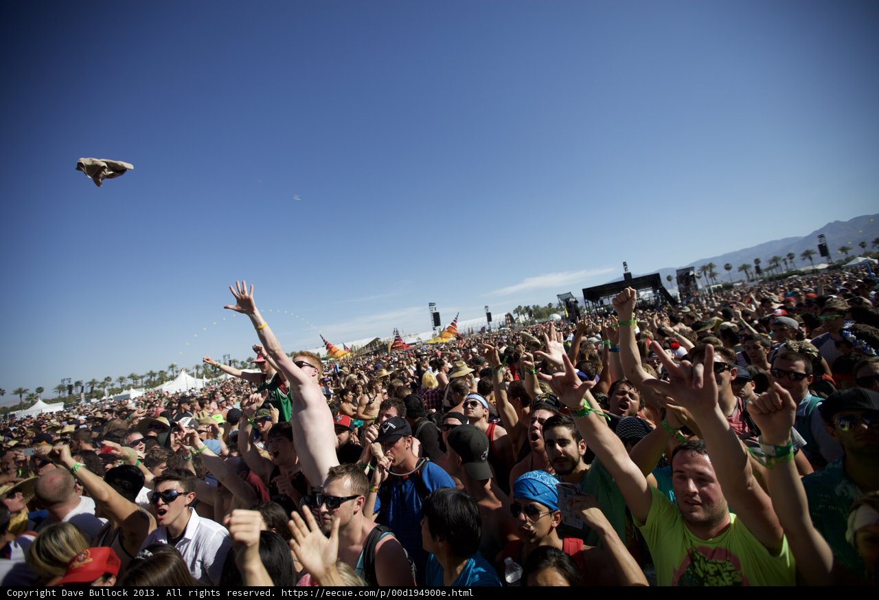 Coachella Crowd Goes Wild