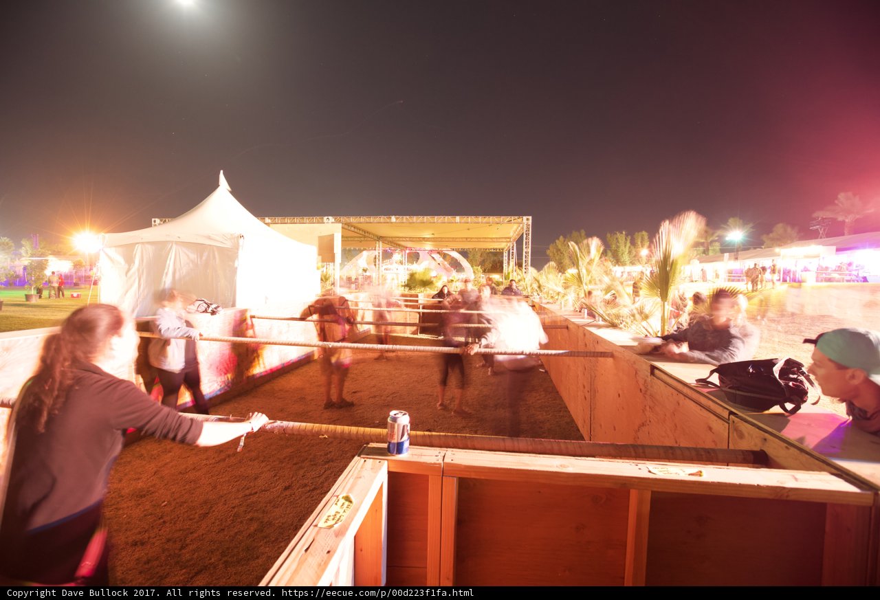 Nighttime Gathering Under a Tent