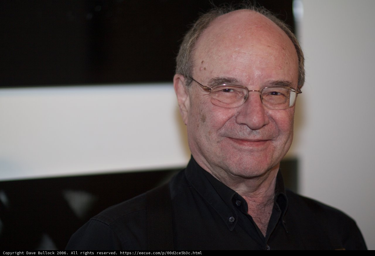 Walter Gilbert in Black and Glasses