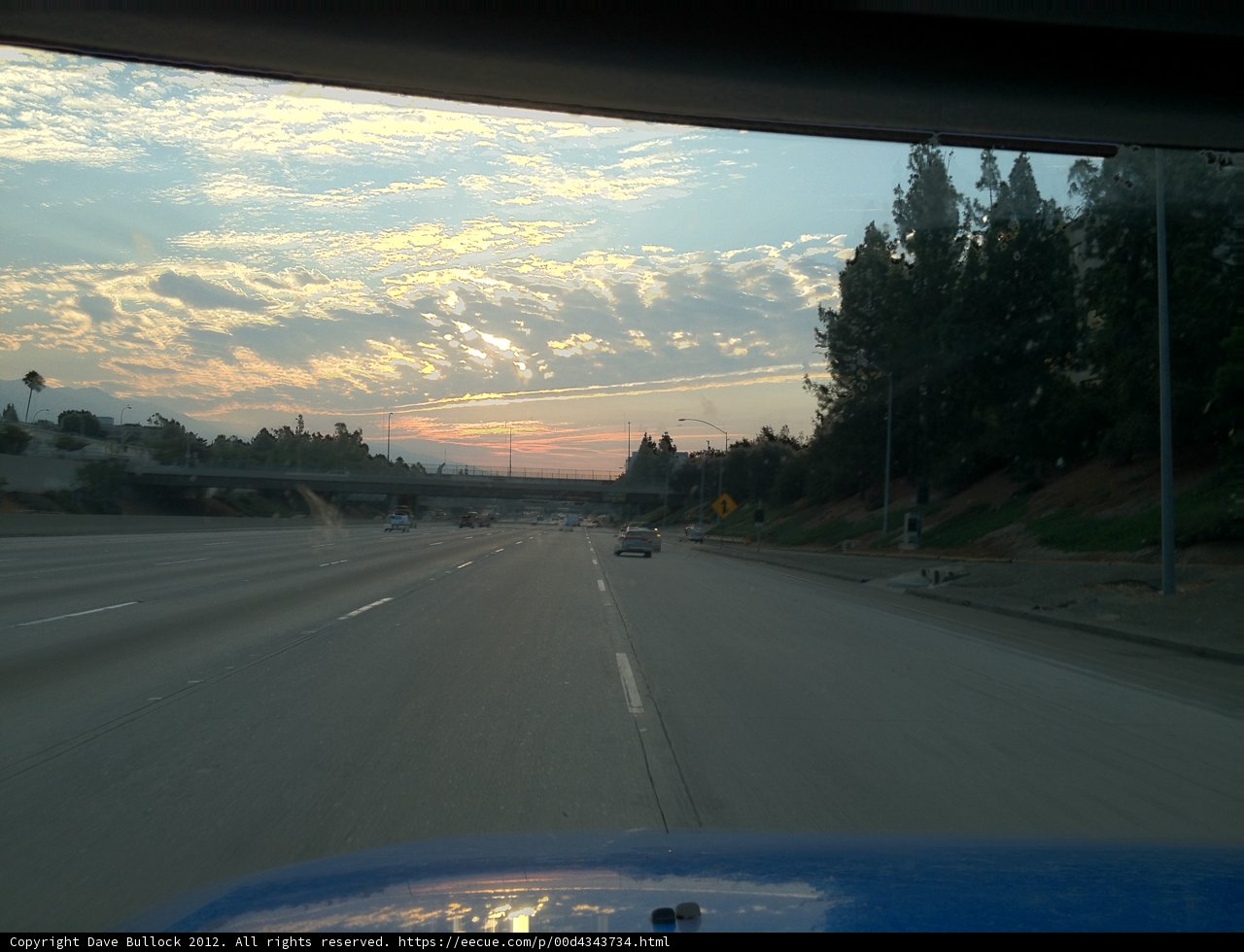 Cruising on the 10 Freeway