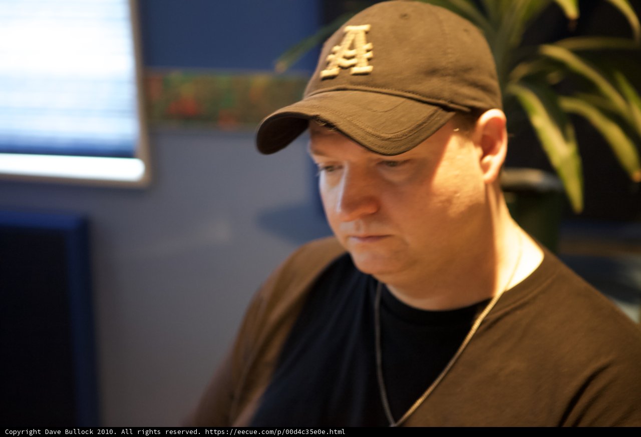 DJ Dan Grooves in a Cool Baseball Cap