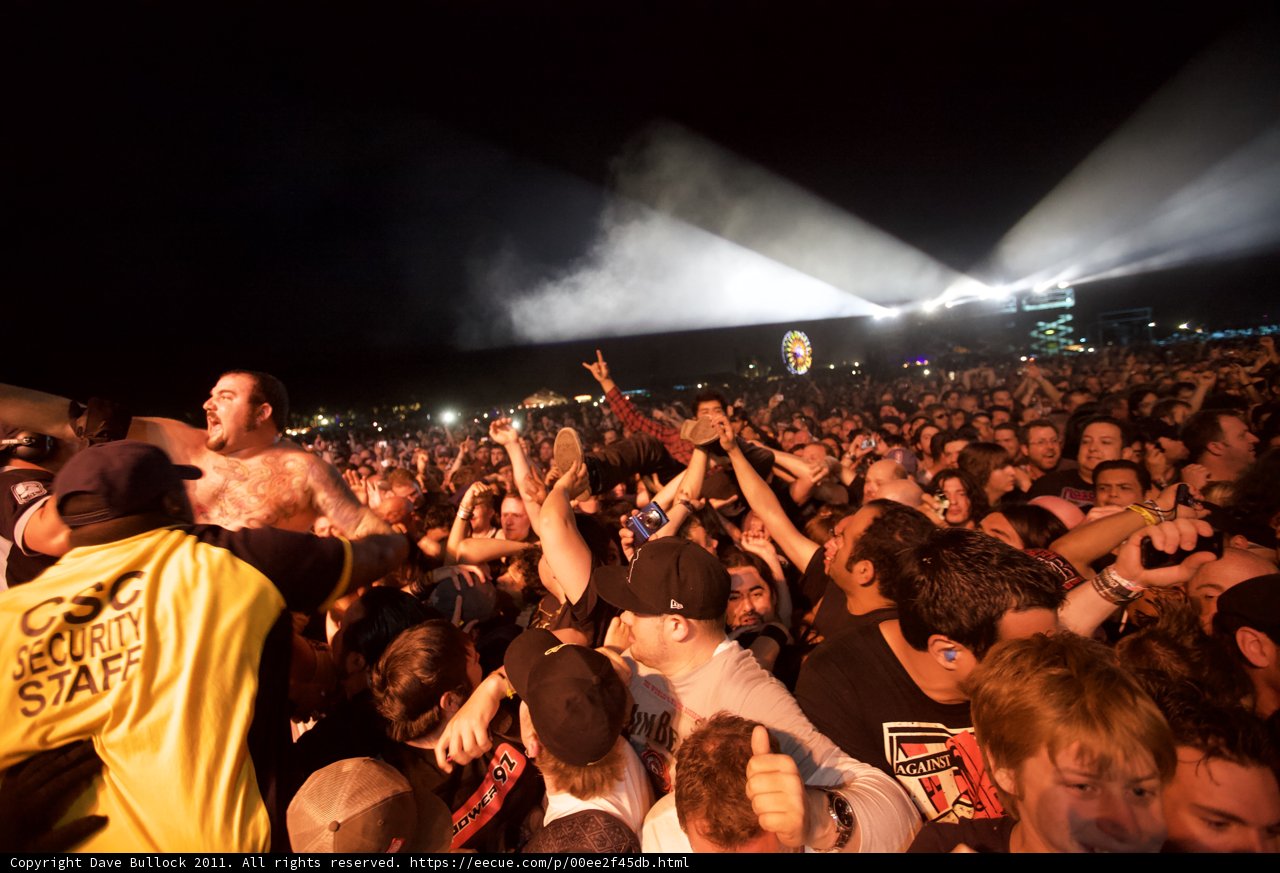 Big Four Festival Crowd Goes Wild