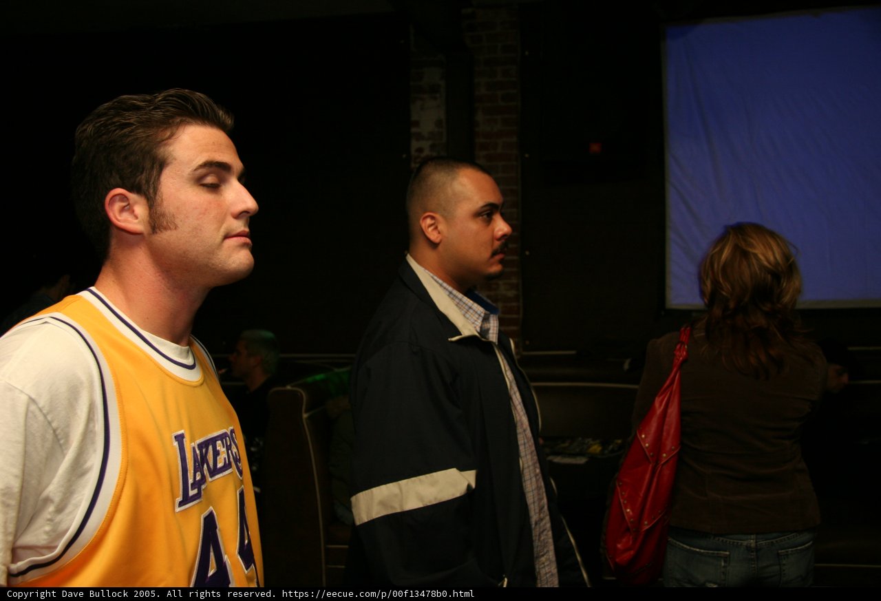 Lakers Fan in Action