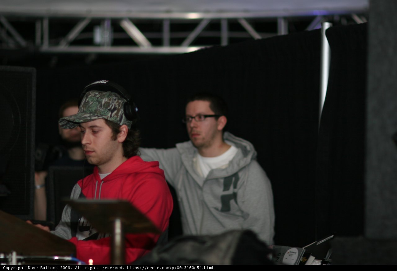 Red Hoodie Performer