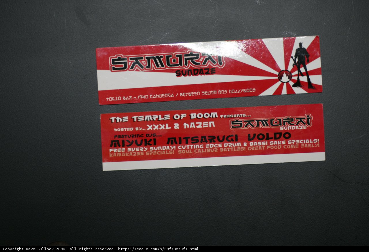 Red and White Sticker Design