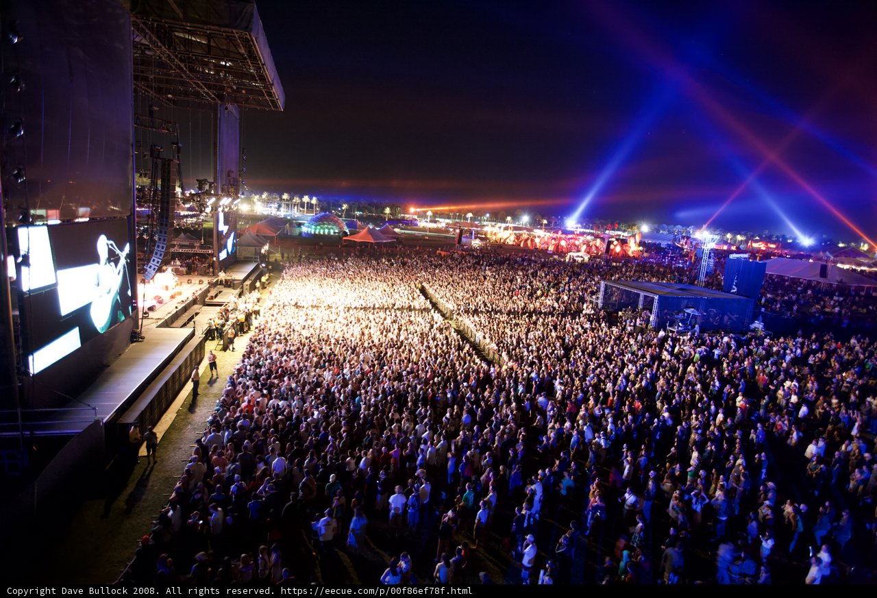 Bright Lights and Big Crowds at Coachella
