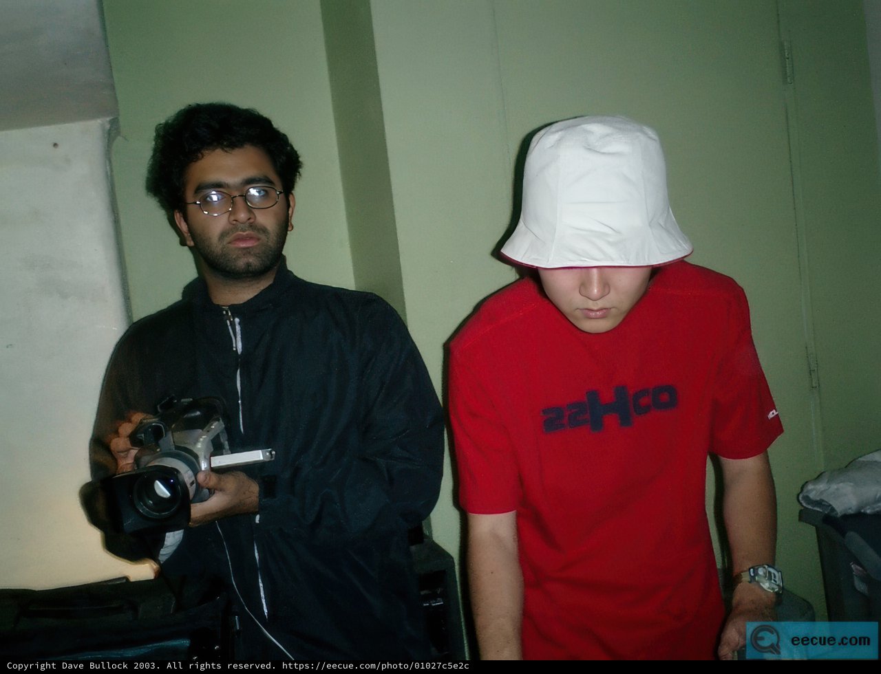 Snapshot of a Camera-Ready Man