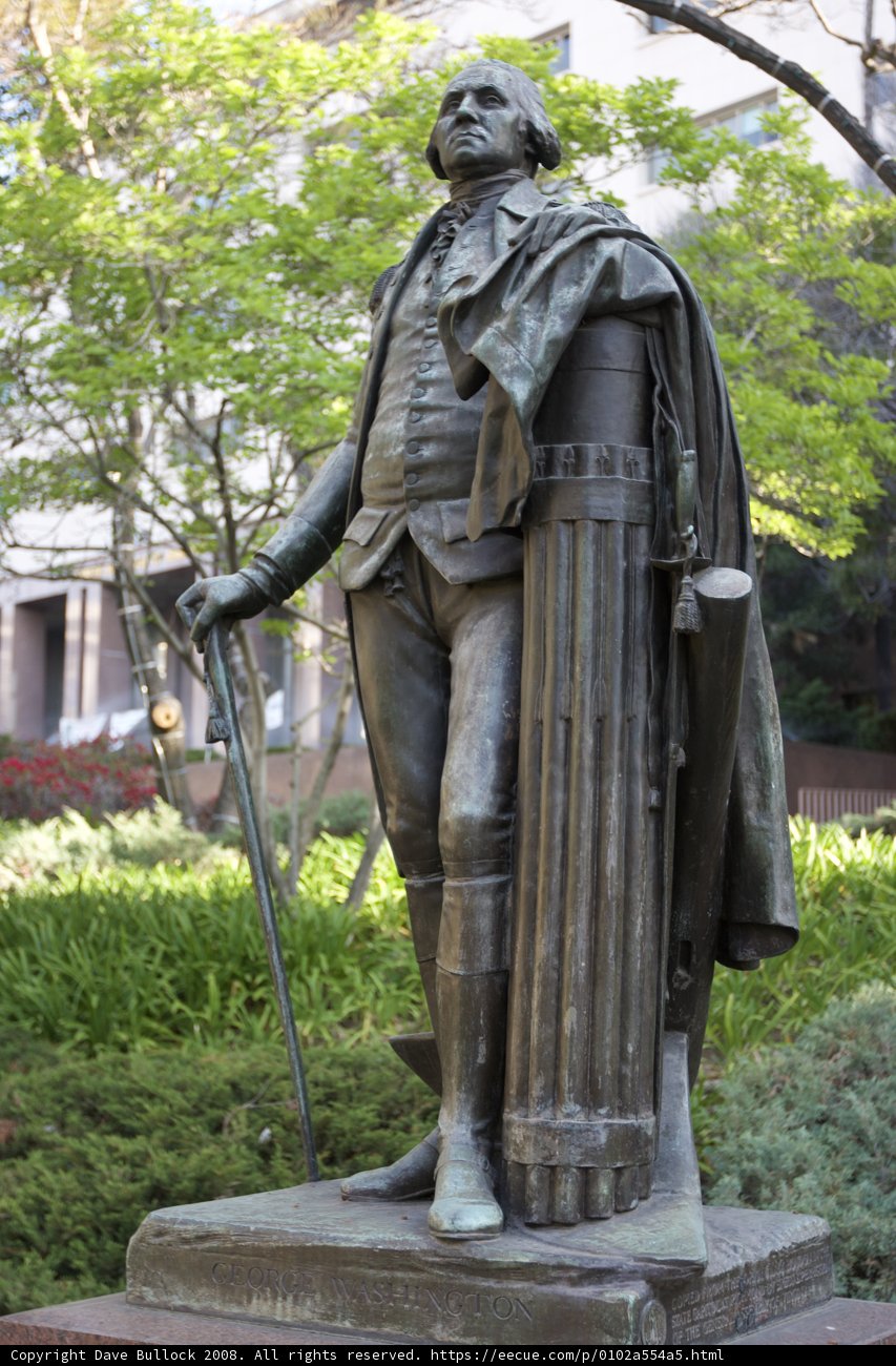 George Washington Statue at Monastery