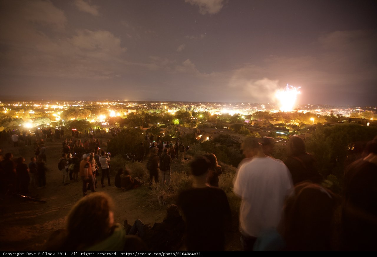 Fireworks Spectacle over Urban Skyline