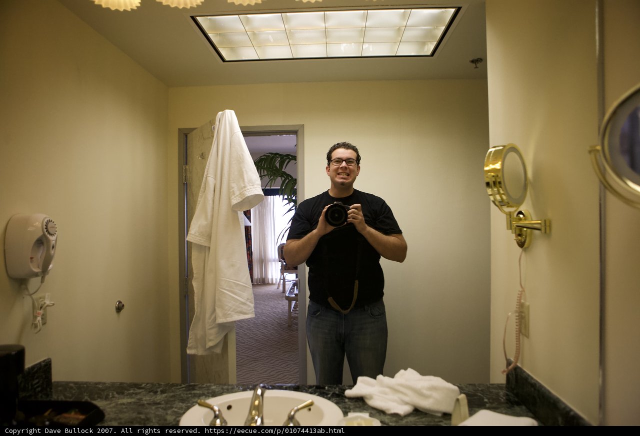 Selfie Time in the Hospital Bathroom