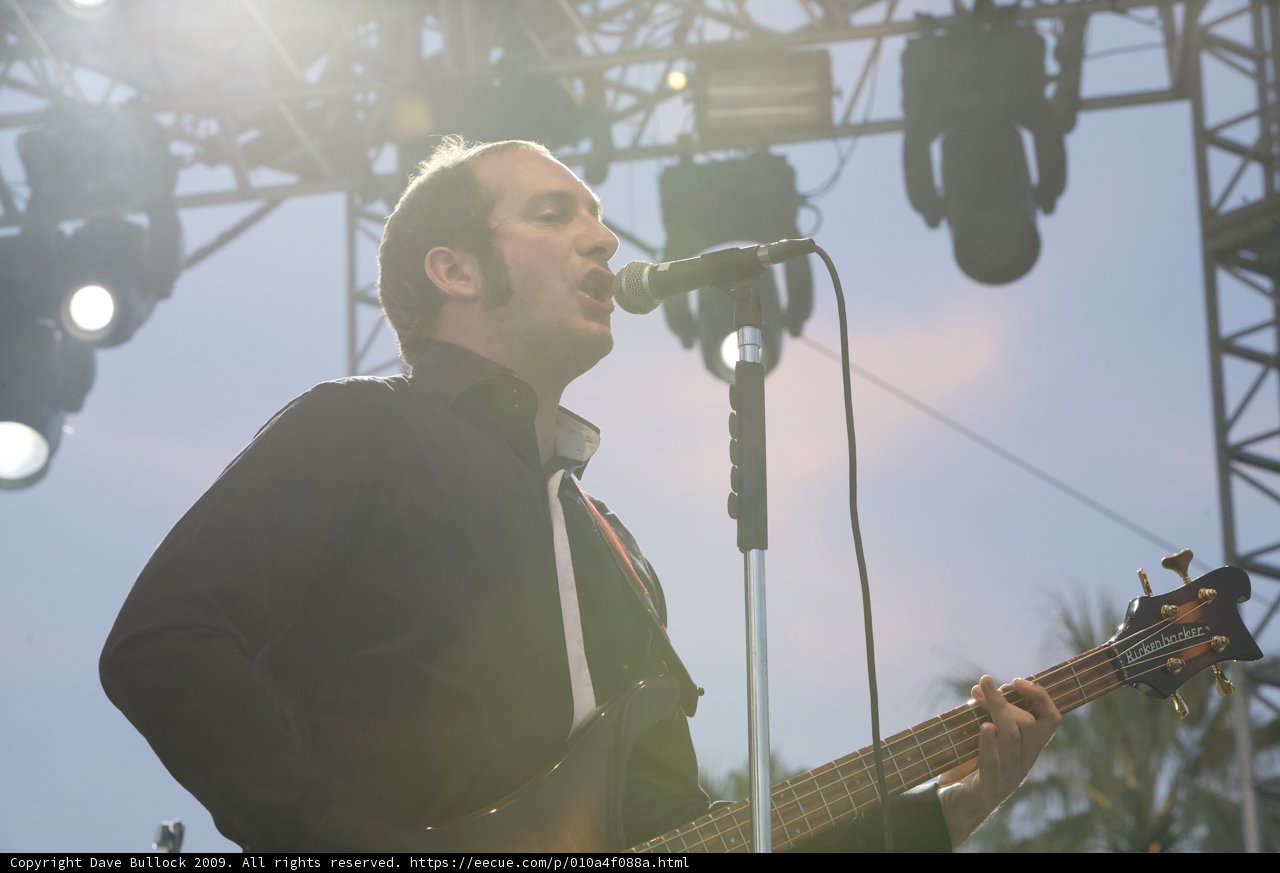 The Suited Bassist Rocks Coachella