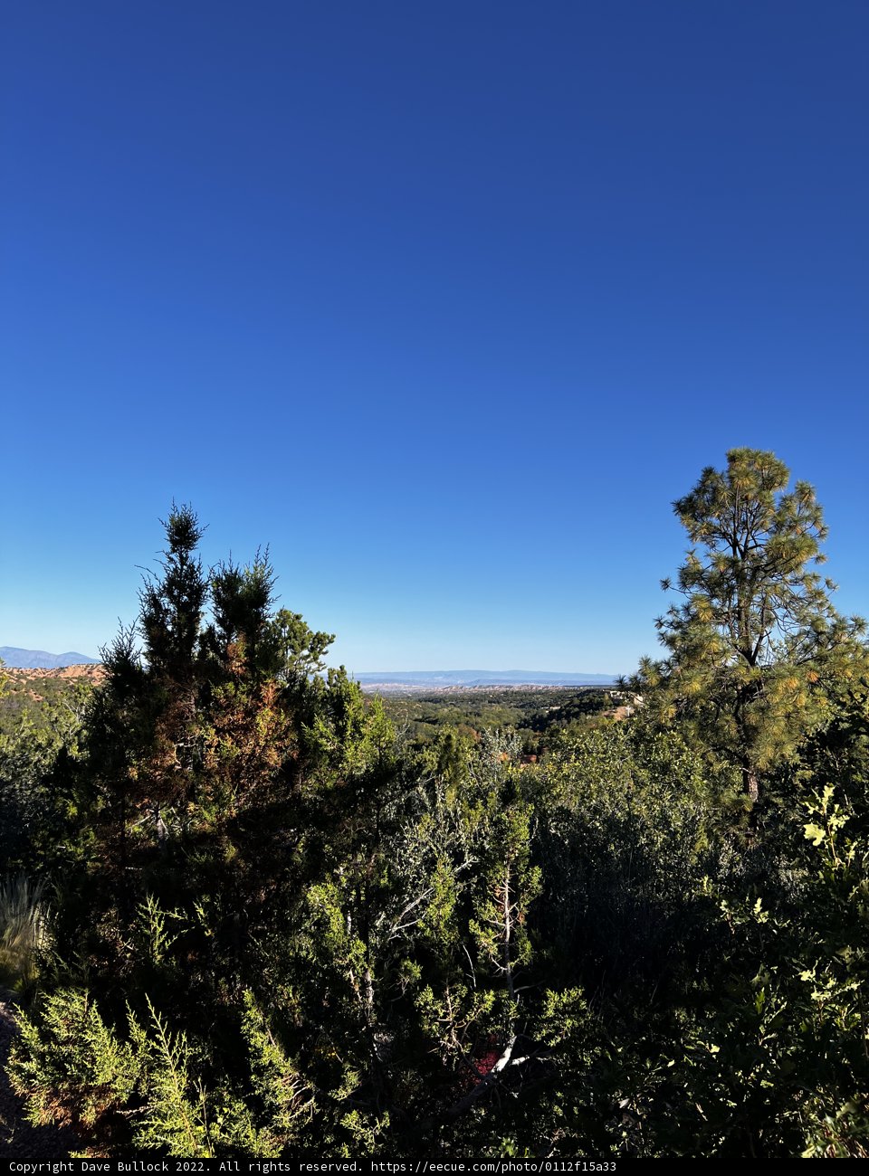 Majestic View of the Santa Fe Mountains