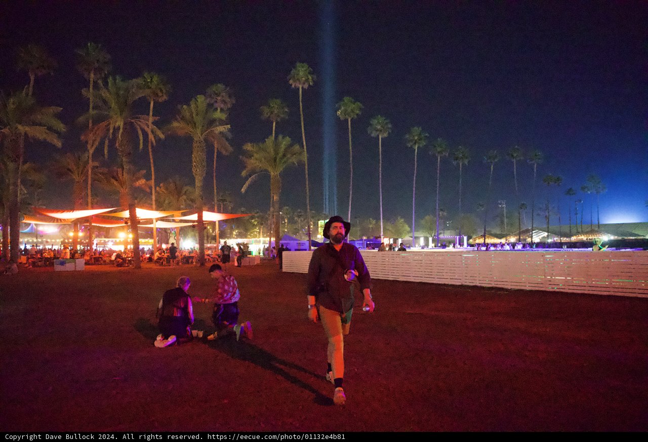 A Night of Vibrance and Movement at Coachella 2024