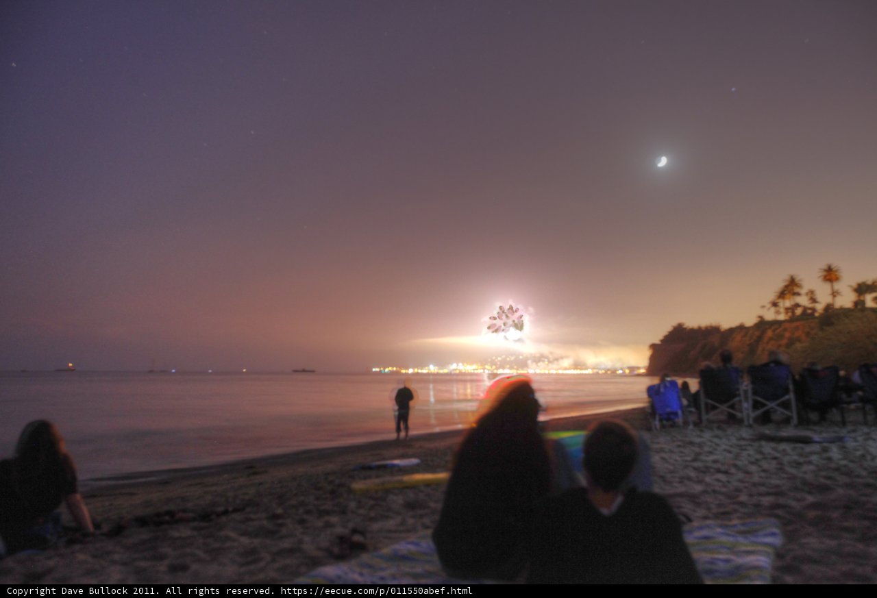 Beachside Firework Spectacular