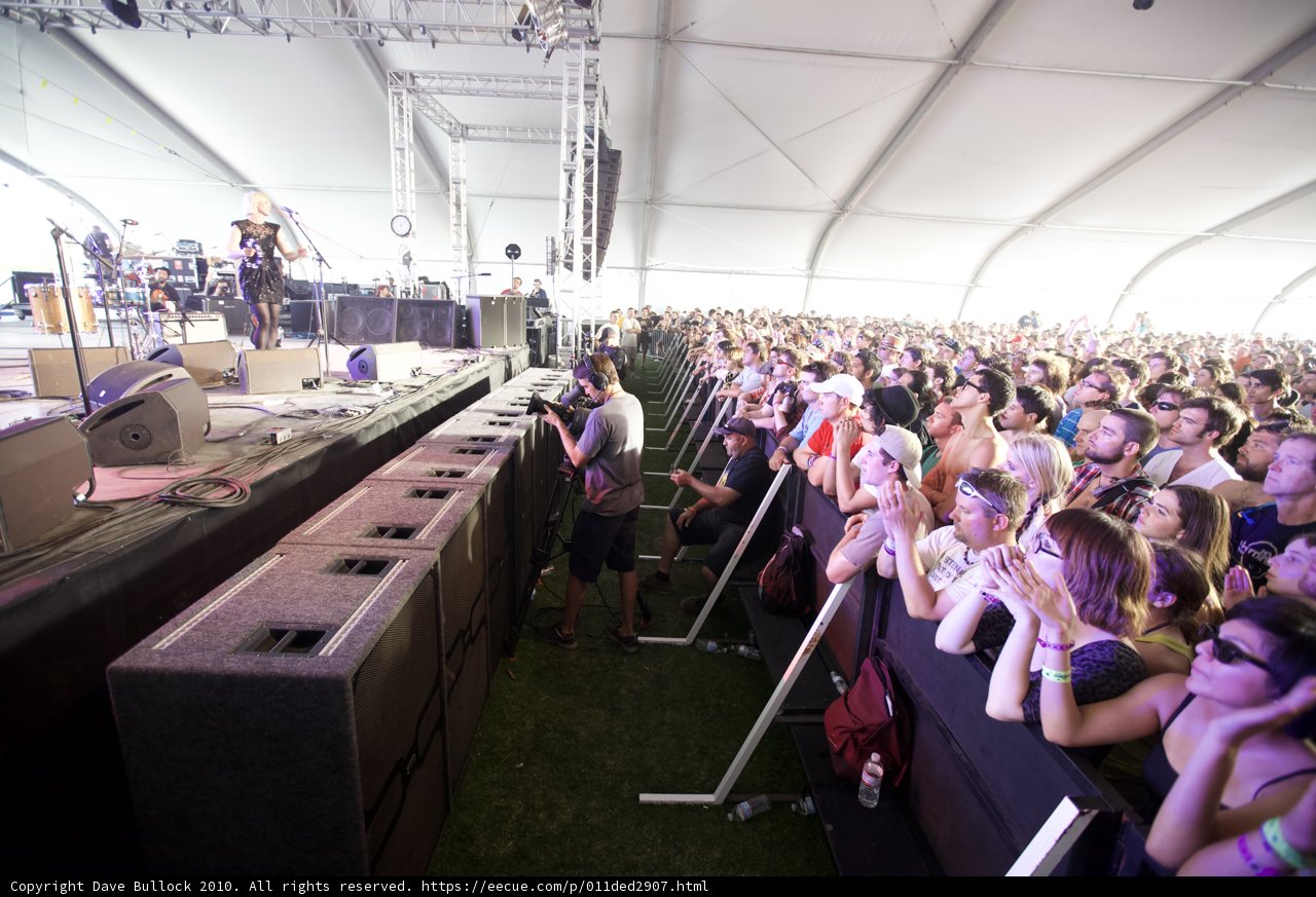 Charlie Condou Rocks the Stage at Coachella 2010