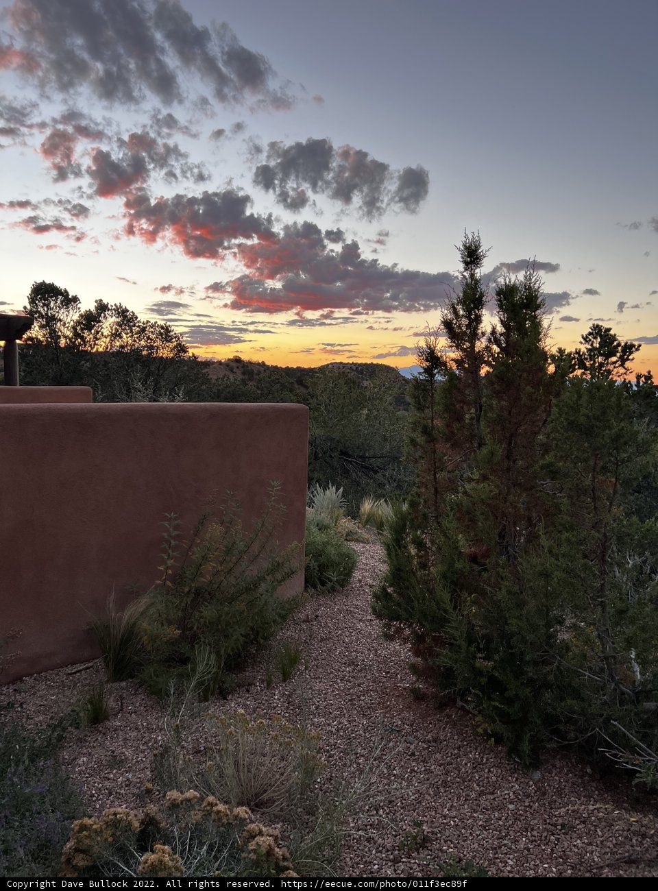 Sunset over Tesuque