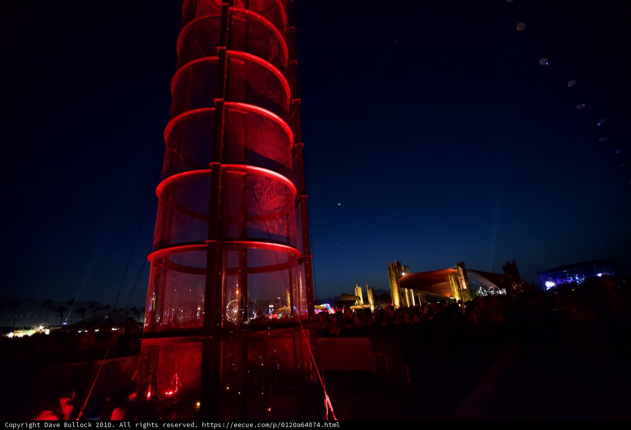 Towering Metropolis at Night