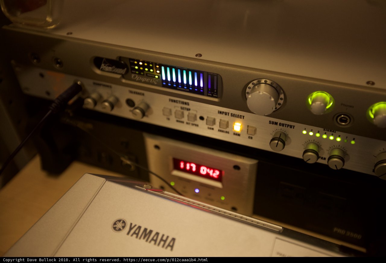 Yamaha Receiver with Digital Clock and Recorder
