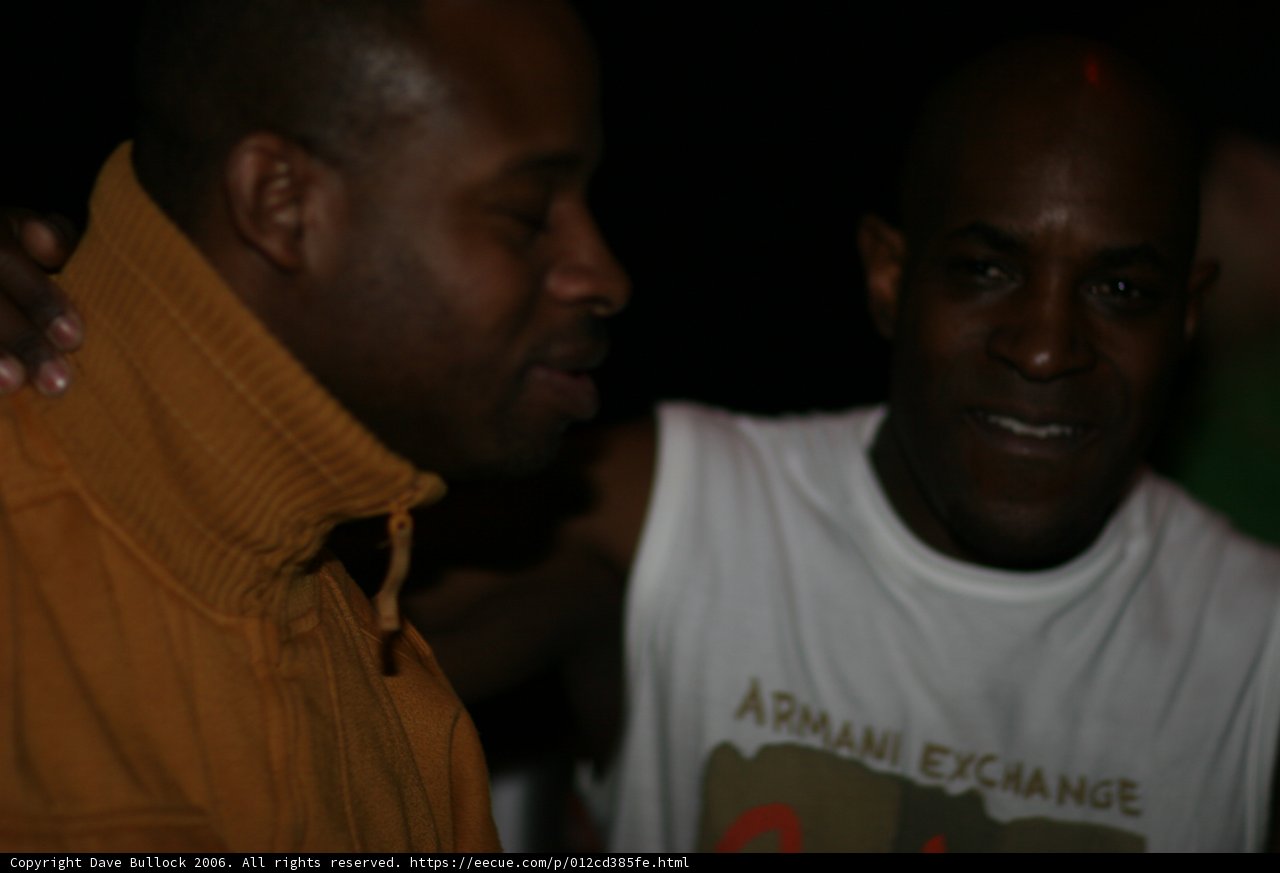Two Men Posed at Funktion Hospital