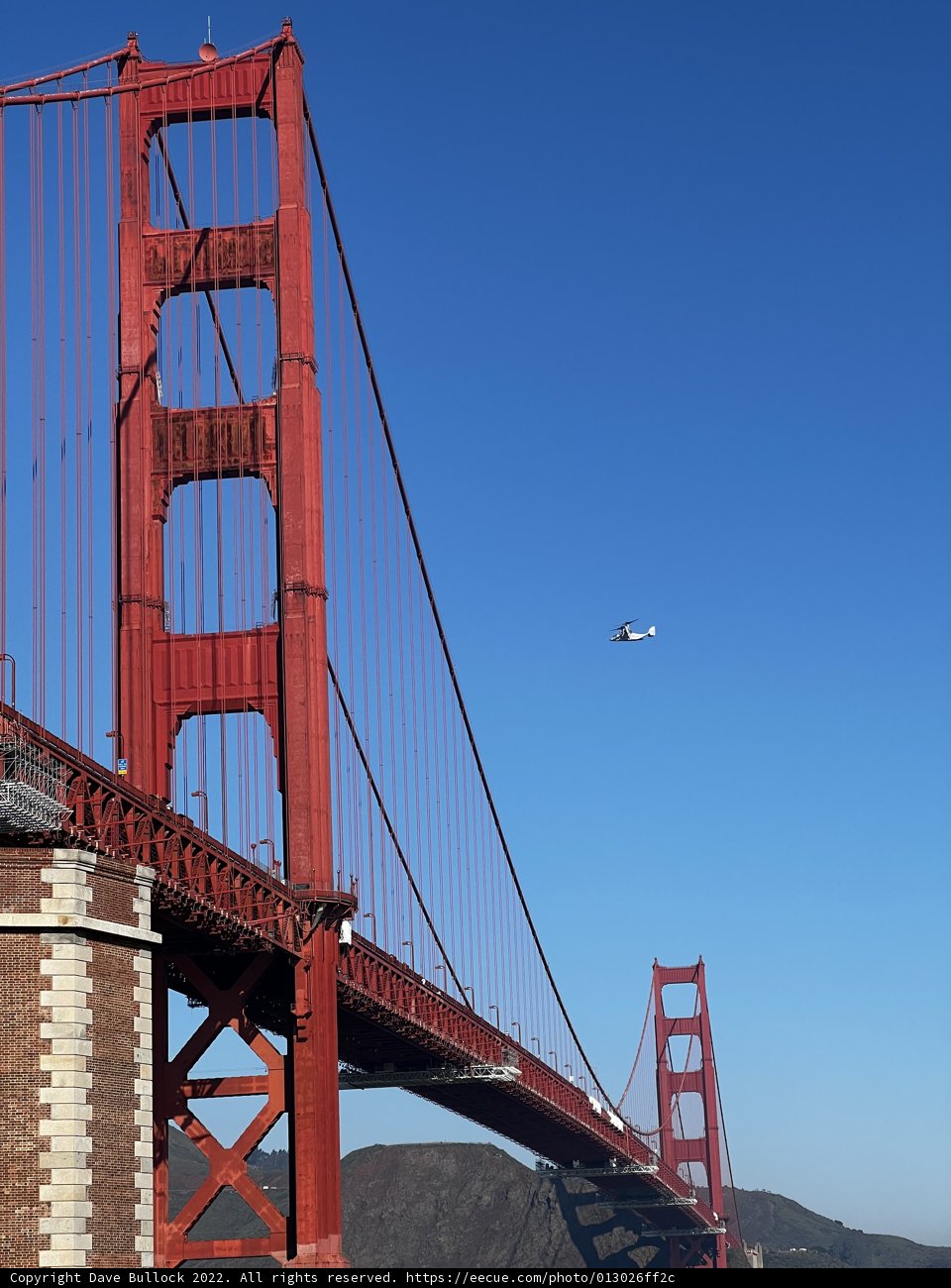Flying Over the Golden Gate Bridge