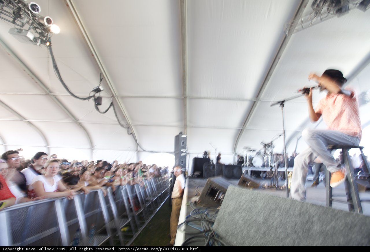Captivating Performance from a Musician at Coachella 2009