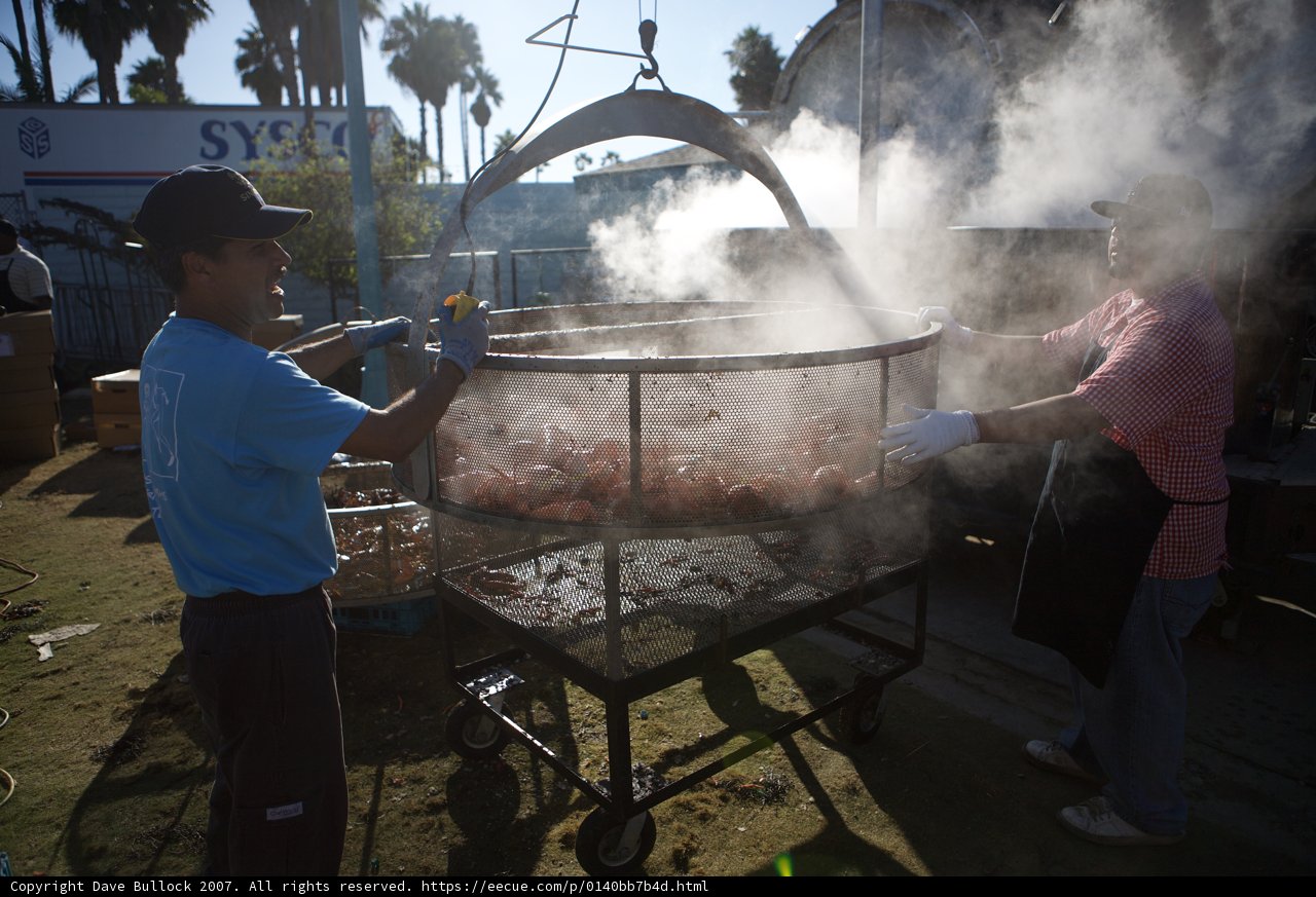 Grilling Up a Storm at the Lobster Festival