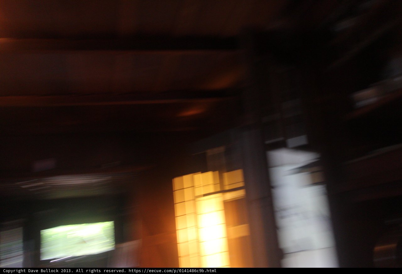 Blurry Screen in the Entertainment Center