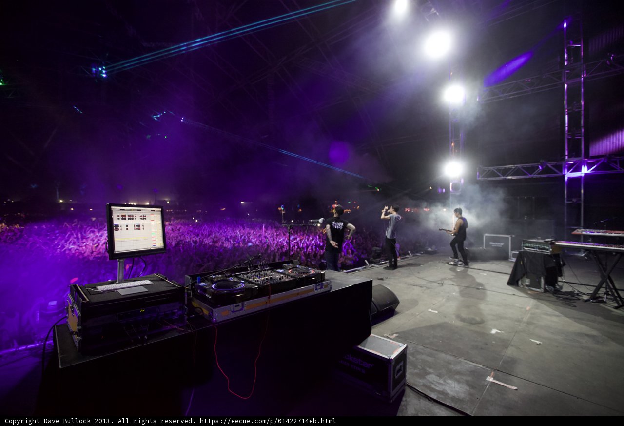 DJ on Stage at Coachella