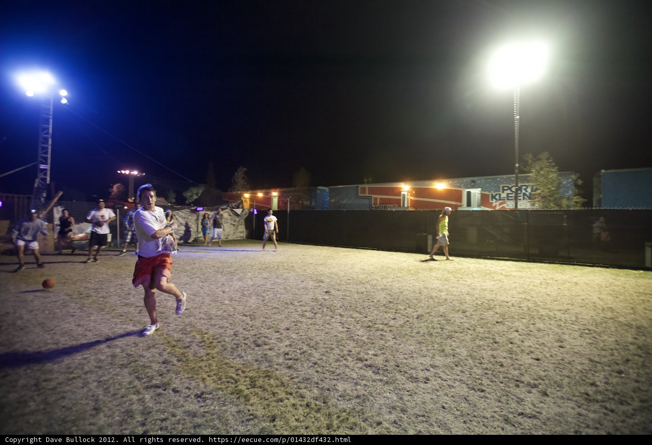 Nighttime Frisbee Fun
