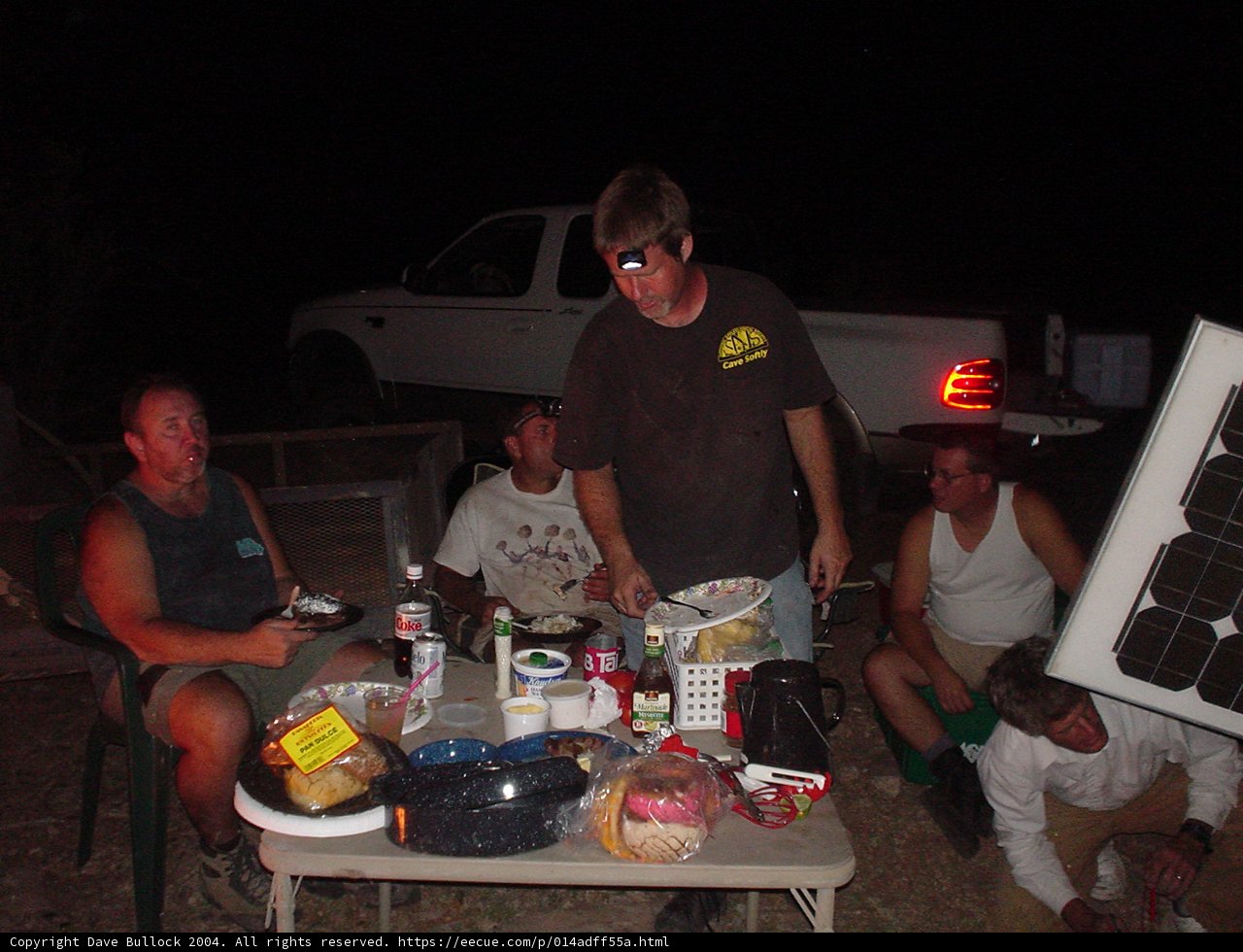 Nighttime BBQ with Friends