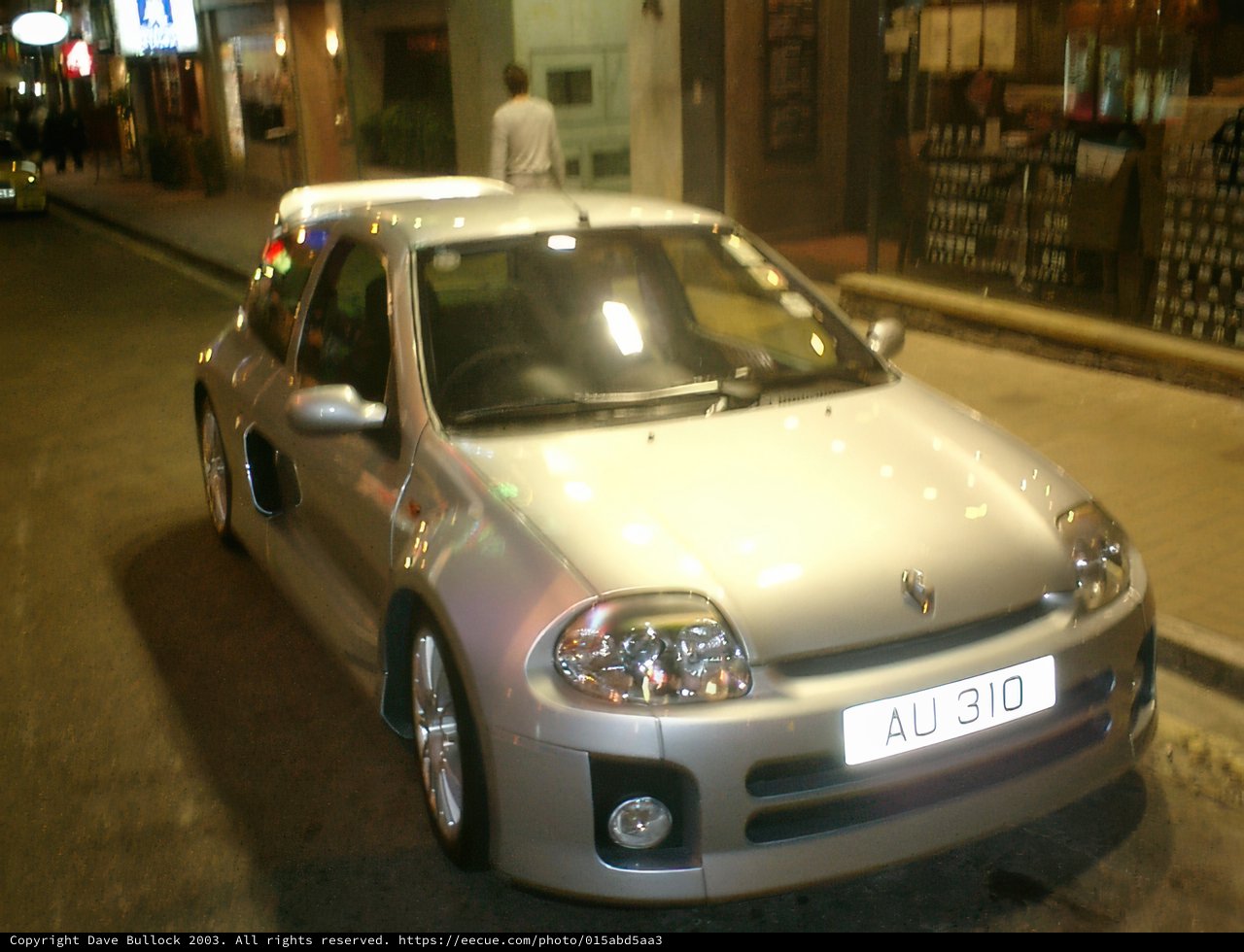 Silver Sportscar Parked on King's Park Road