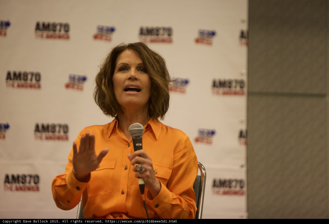 Michele Bachmann Speaking at Politicon Convention