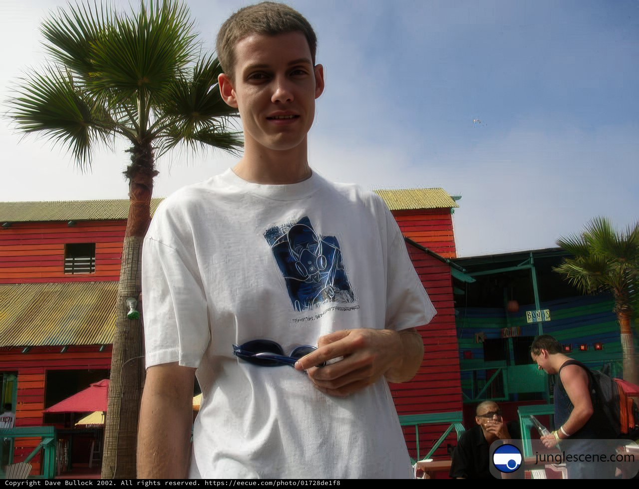 White T-Shirt and Palm Trees