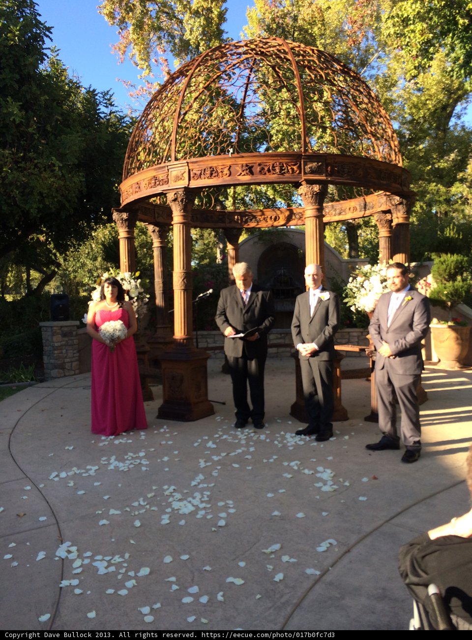 A Dreamy Wedding Under the Gazebo
