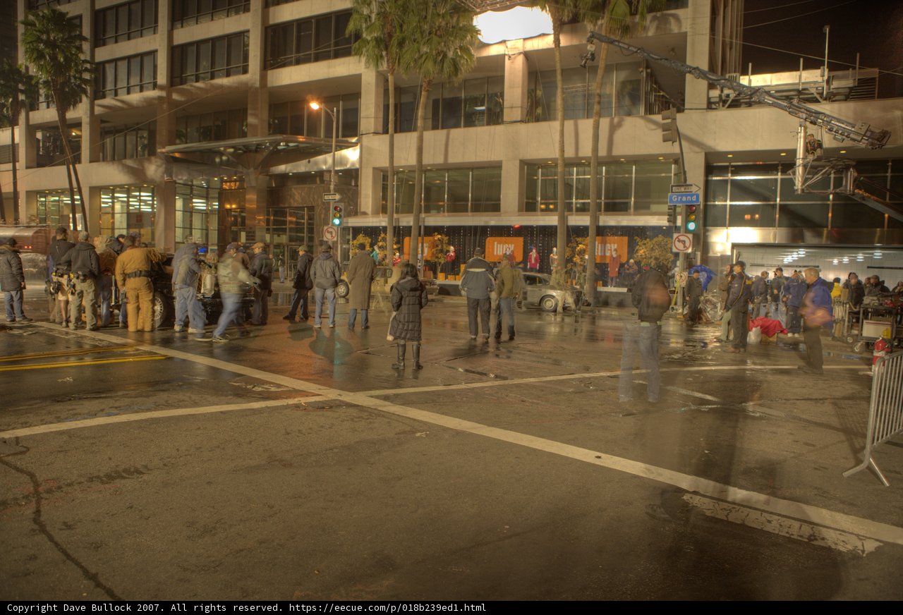 Nighttime Urban Intersection