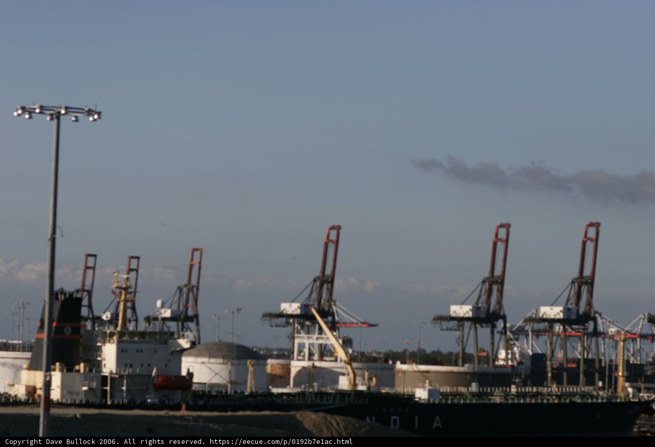 Blue Sky over the Waterfront
