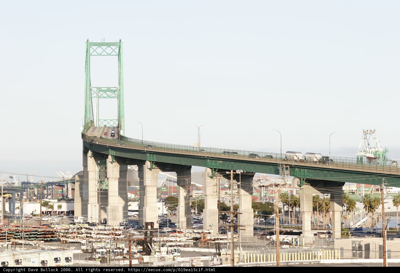 City Overpass with Traffic