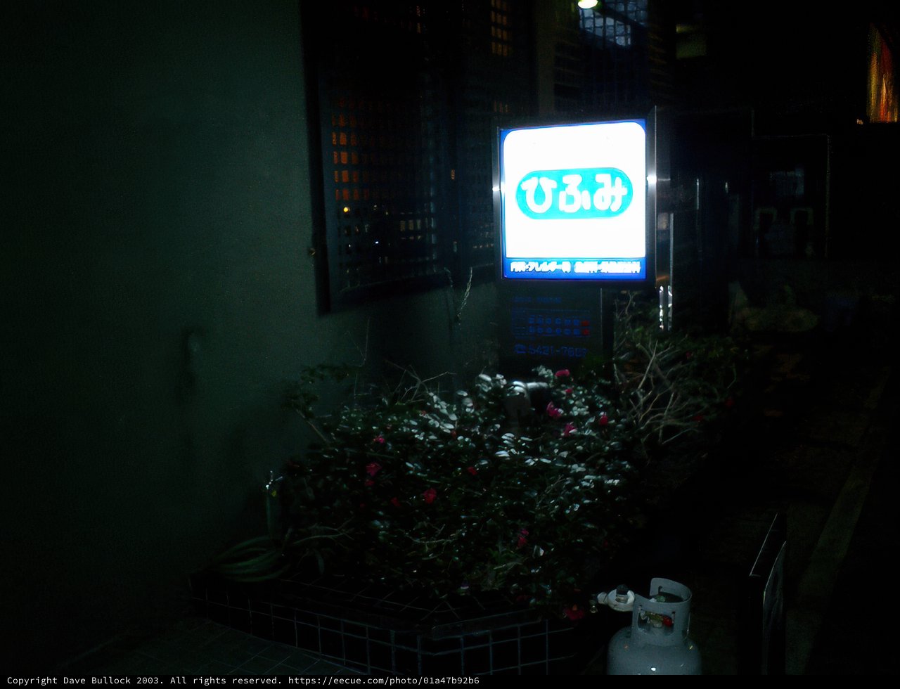 Illuminated Advertising Sign at Tokyo Metropolis Government Office